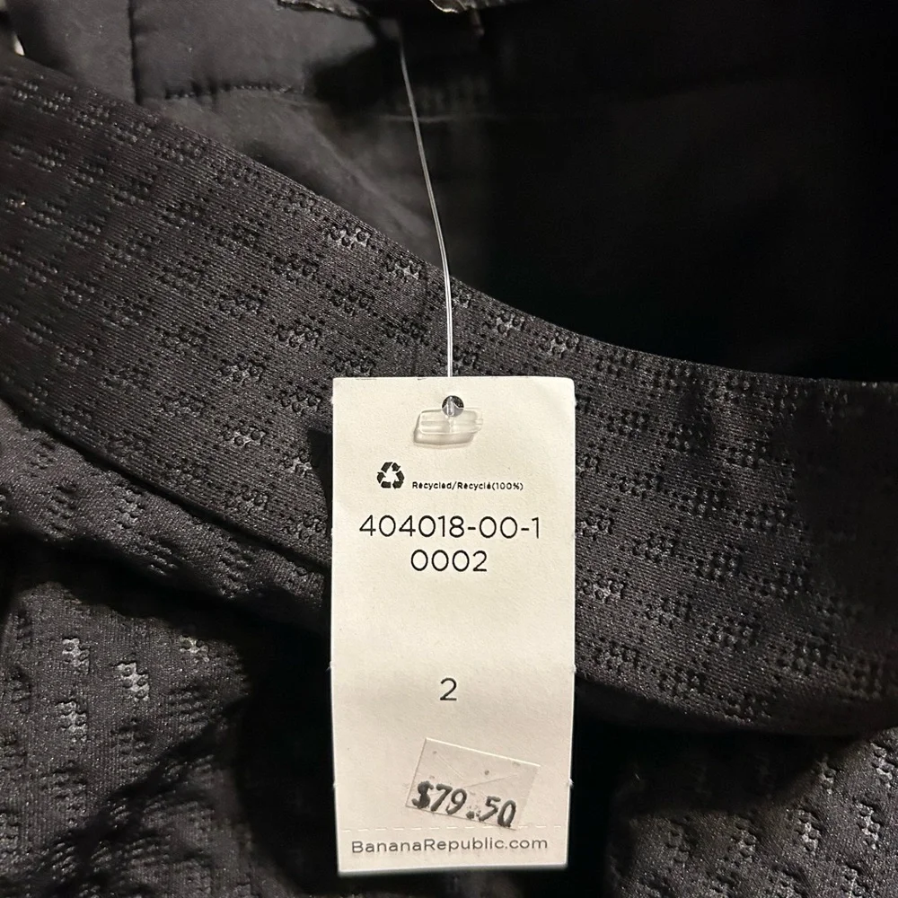 Banana Republic Black Skater Skirt